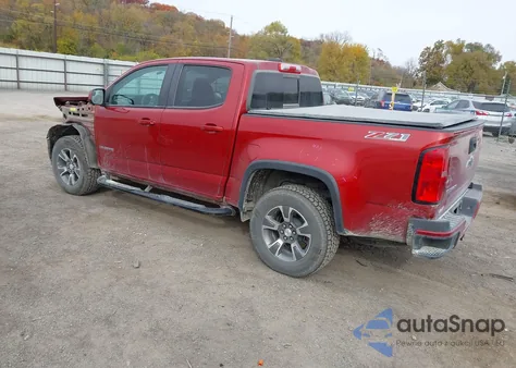 2016 Chevrolet Colorado Z71 from USA, damaged, VIN 1GCGTDE30G1248382